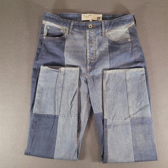 Rag & Bone Stretch Miramar Nina Cigarette Jean Pants – Bryon Wash, Size 27, NWOT - Picture 5 of 14